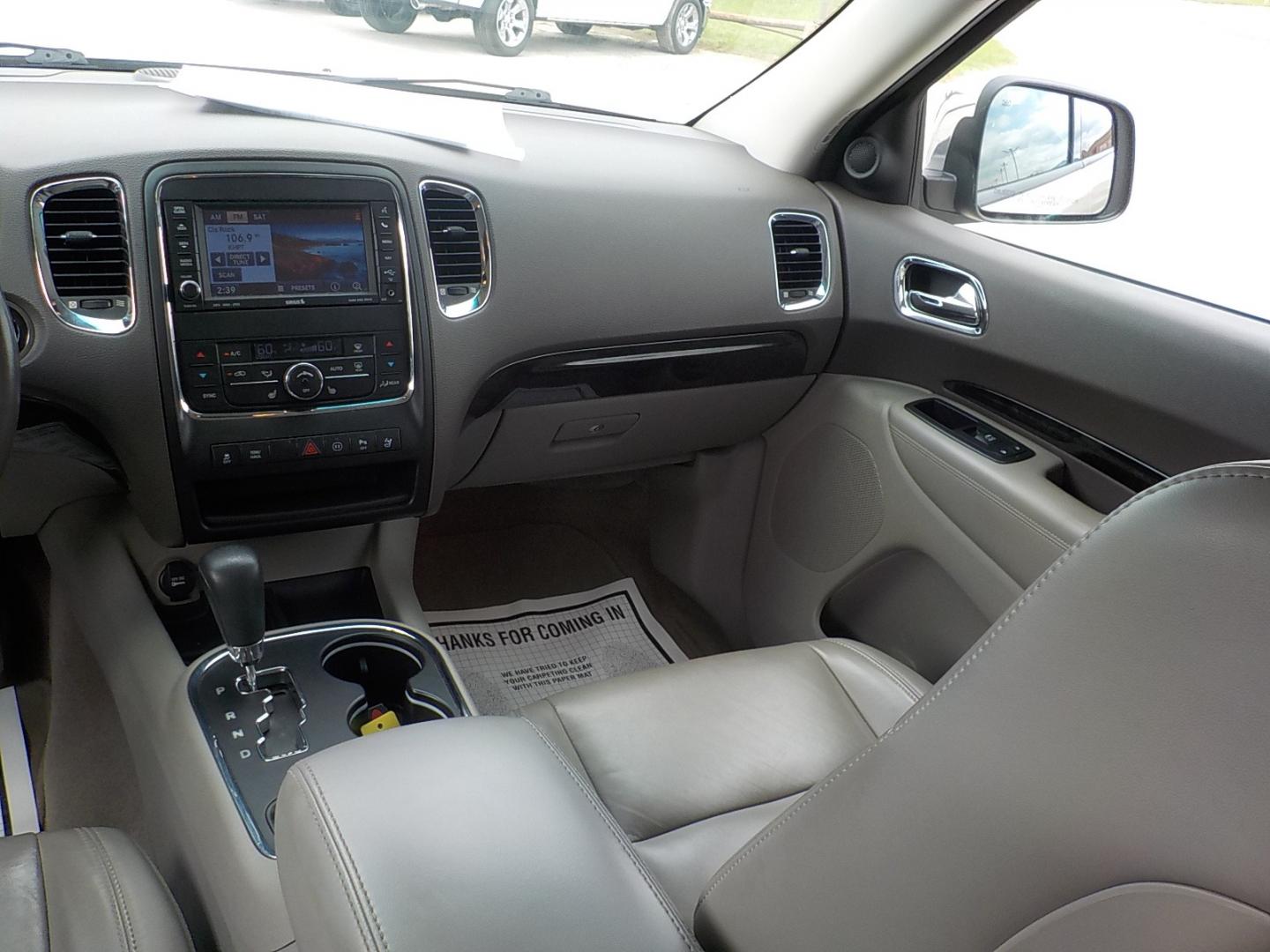 2011 Tan /Tan Dodge Durango (1D4SD4GT1BC) with an Hemi engine, Auto transmission, located at 1617 W Church Street, Livingston, TX, 77351, (936) 327-3600, 30.710995, -94.951157 - LOCAL ONE OWNER!! Can't get any nicer than this one!! Just come see for yourself! - Photo#12